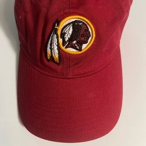 Redskins Washington Commanders Football Team Cap Hat Burgundy Yellow Old school